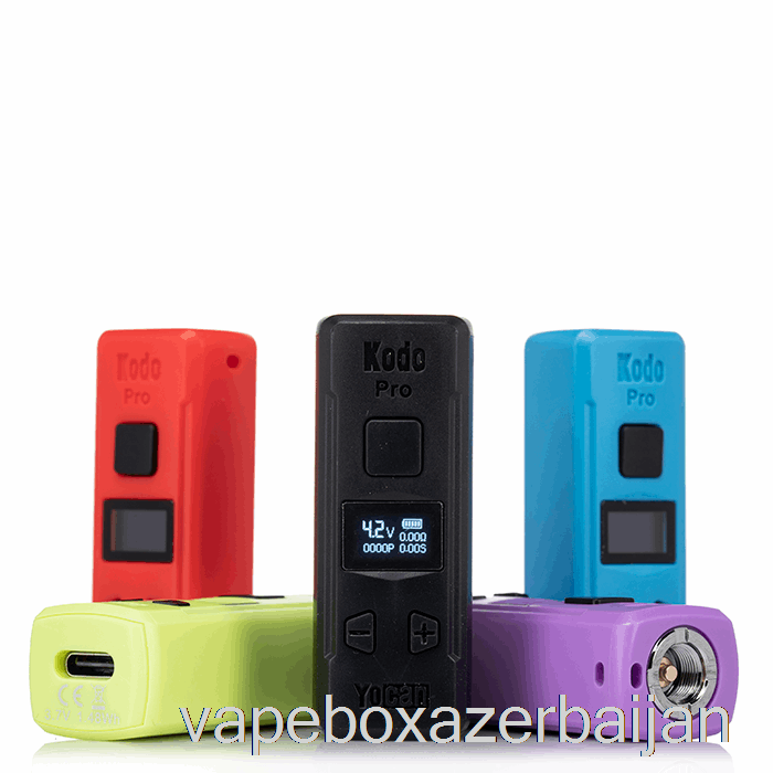 Vape Box Azerbaijan Yocan Kodo Pro Vaporizer Purple Green